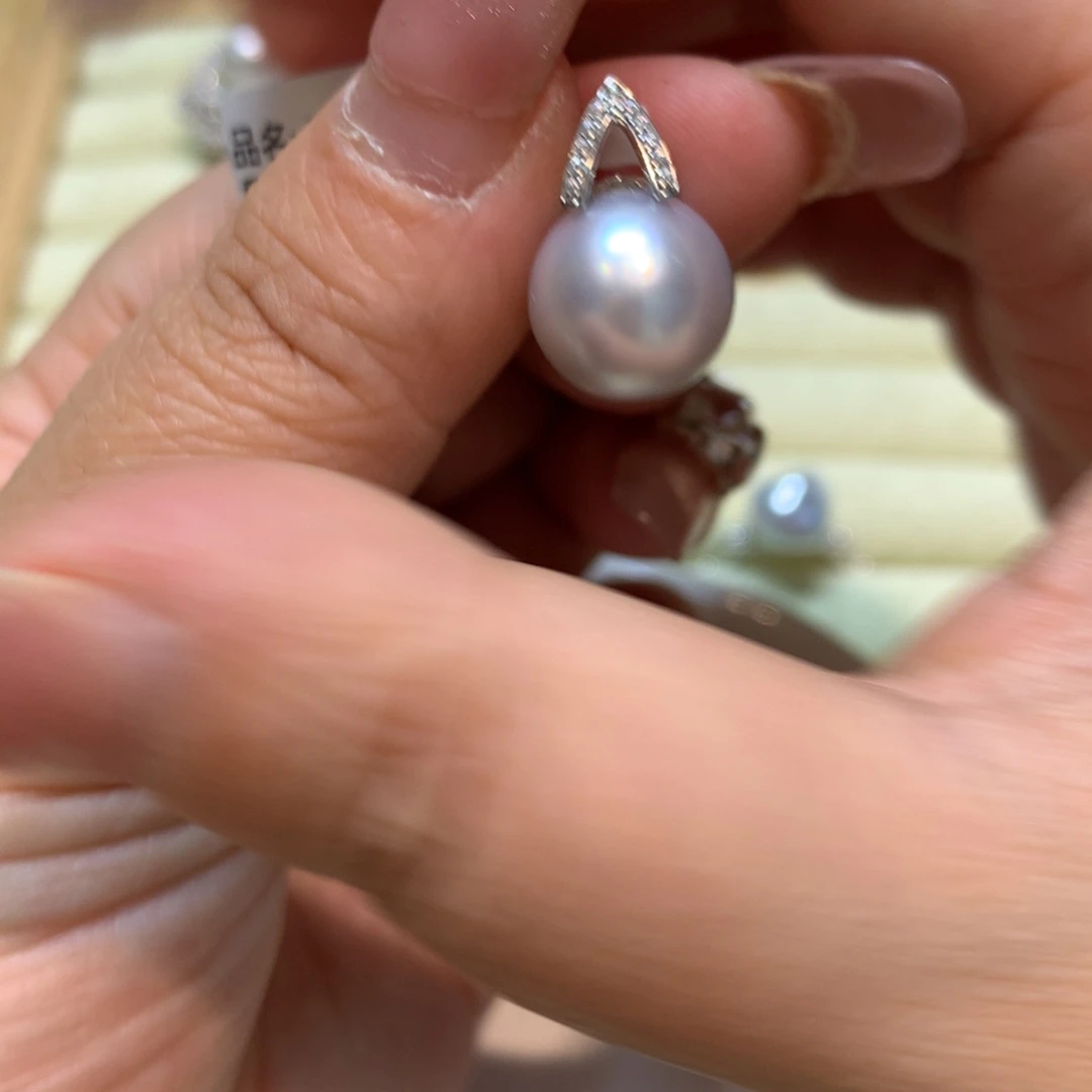 海水珍珠颈饰14K金镶嵌