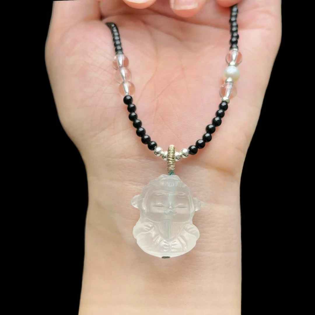 白水晶吊坠（赠链） E02-01