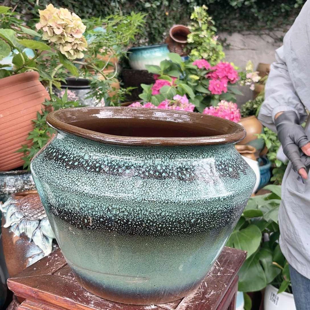 紫砂花盆王嫂花盆直播0528- 100 高26口30