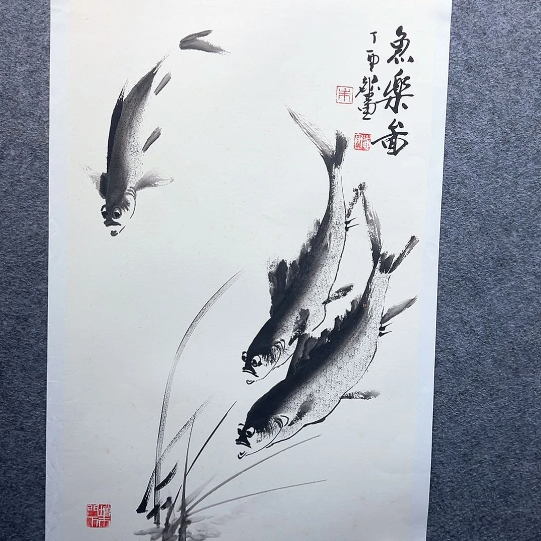 国画纯手绘系列画心