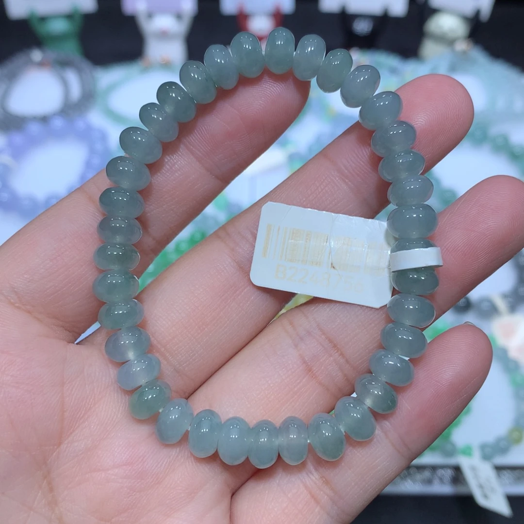翡翠未镶嵌手串天然