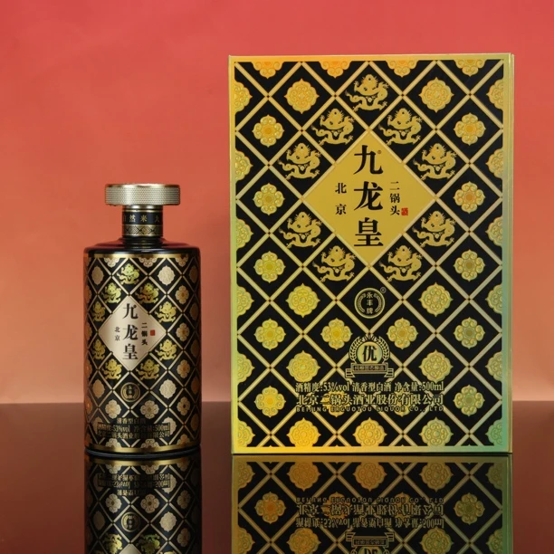 永丰牌北京二锅头永丰九龙皇lv黑色优级53度一箱六瓶53%Vol