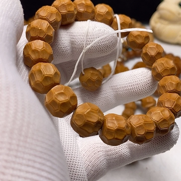 猴头核桃吊坠手工，龙炎龙甲