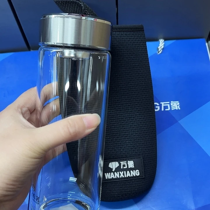 小熊单玻璃杯1211 430 本。杯套