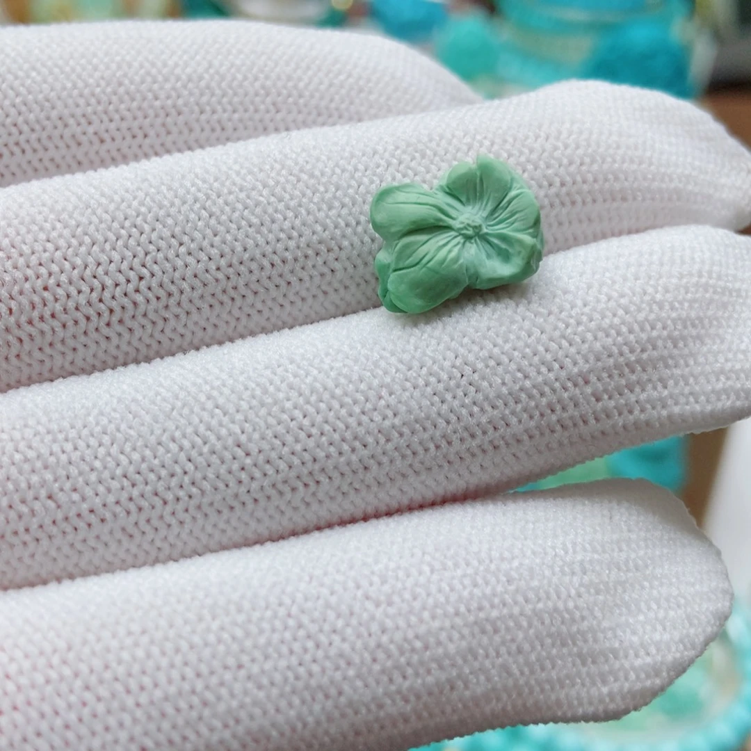 绿松石未镶嵌繁花