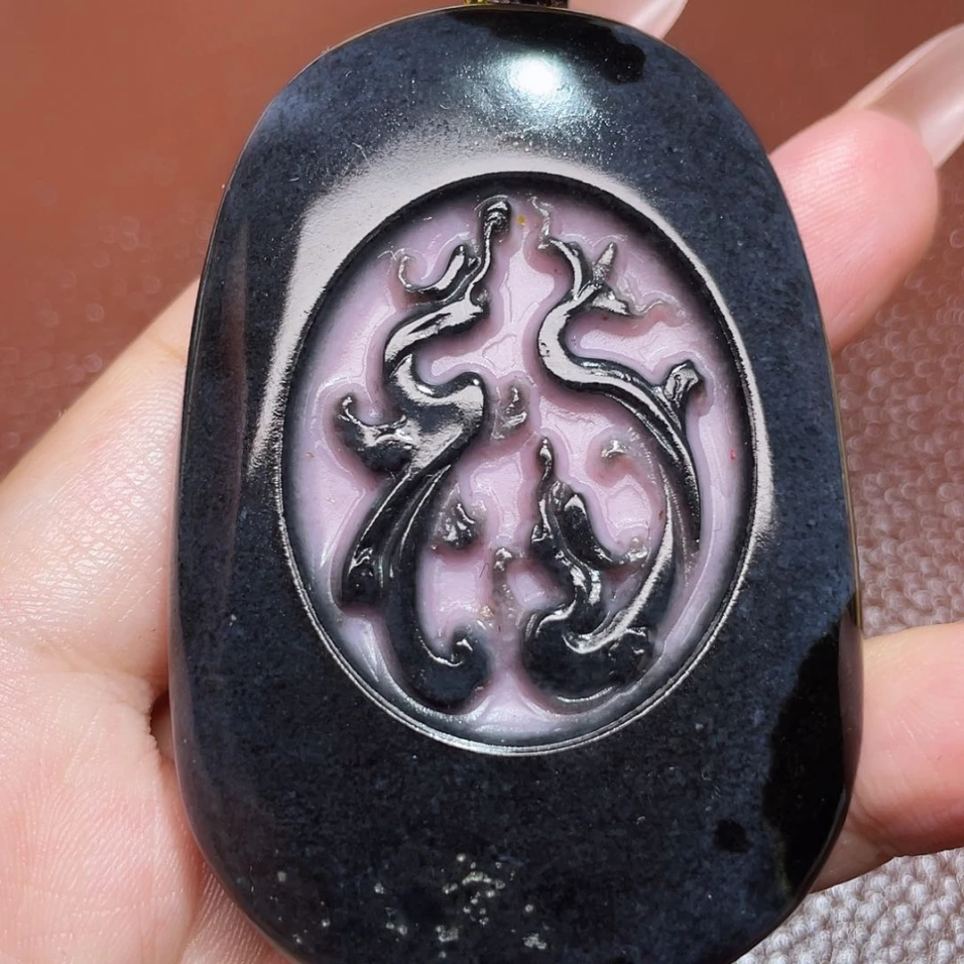 颈饰未镶嵌和田玉璀**海