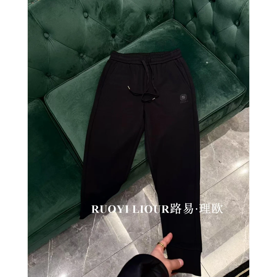 【路易理欧】欧货时尚潮流商务纯色修身冬季百搭休闲裤26253