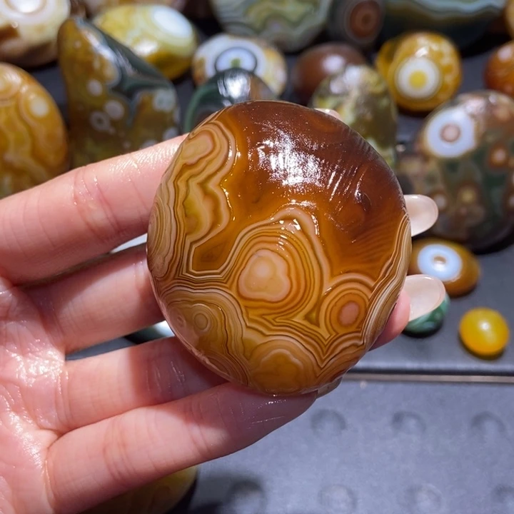 【闪购商品】未镶嵌玛瑙/玉髓珠宝奇石d