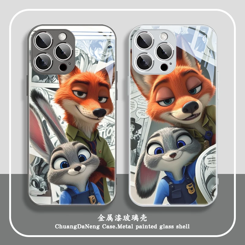 漫画朱迪尼克适用苹果17pro/华为/小米17/vivo/OPPO超好看手机壳