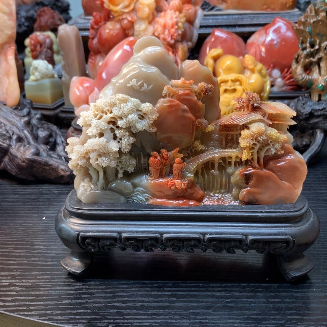 寿山石寿山石摆件