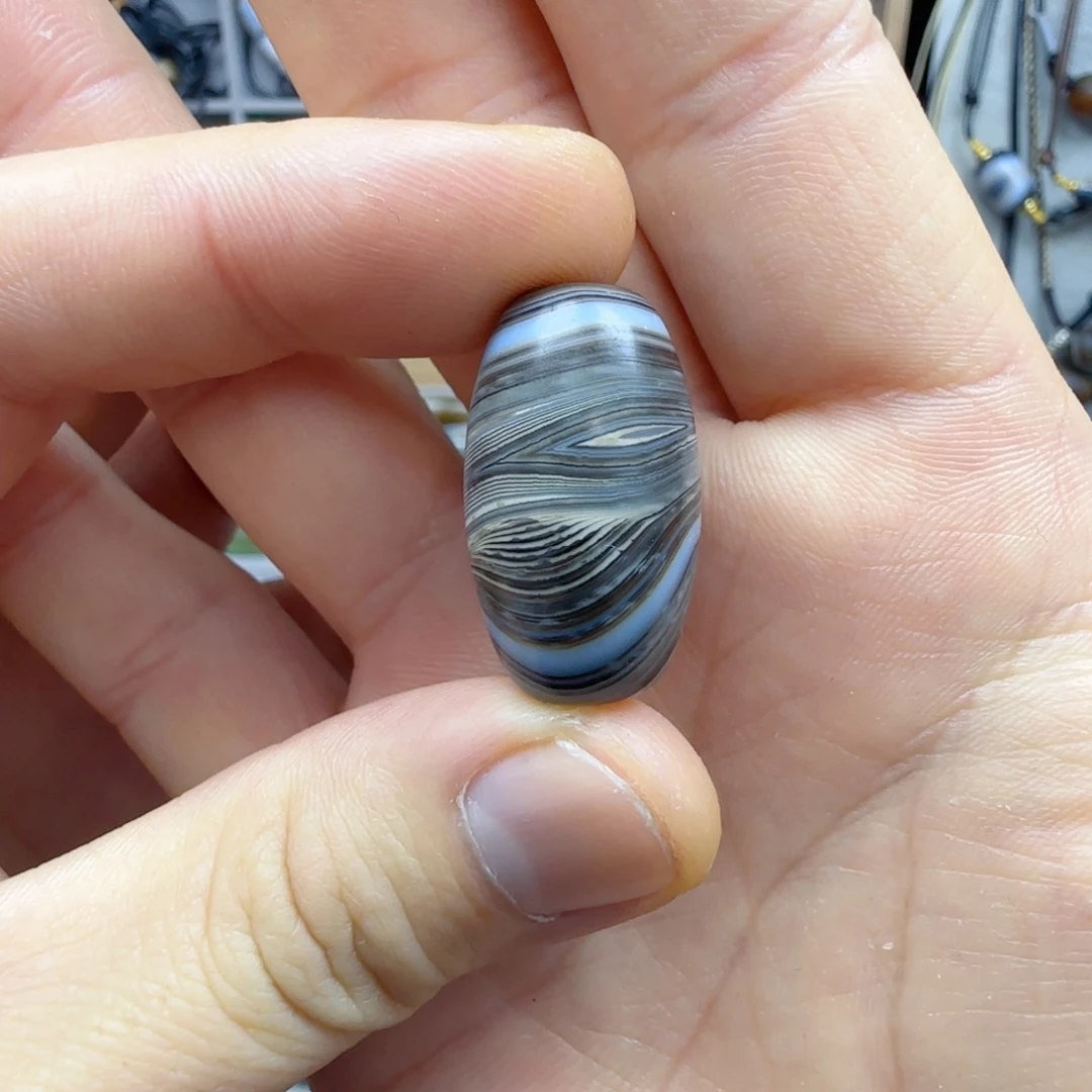 玛瑙/玉髓未镶嵌锁骨