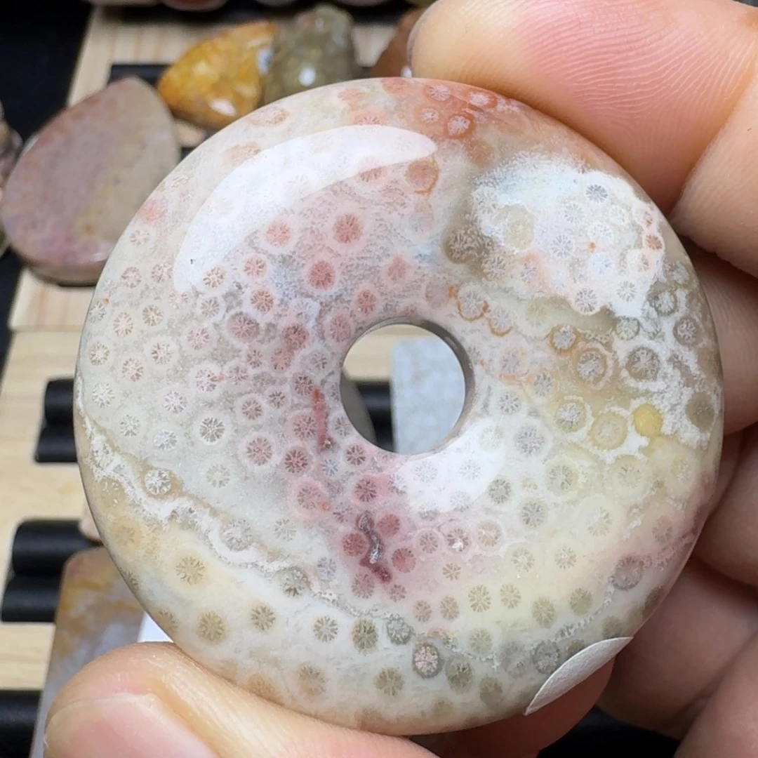 未镶嵌纯天然色有机玉石保真色硅化玉