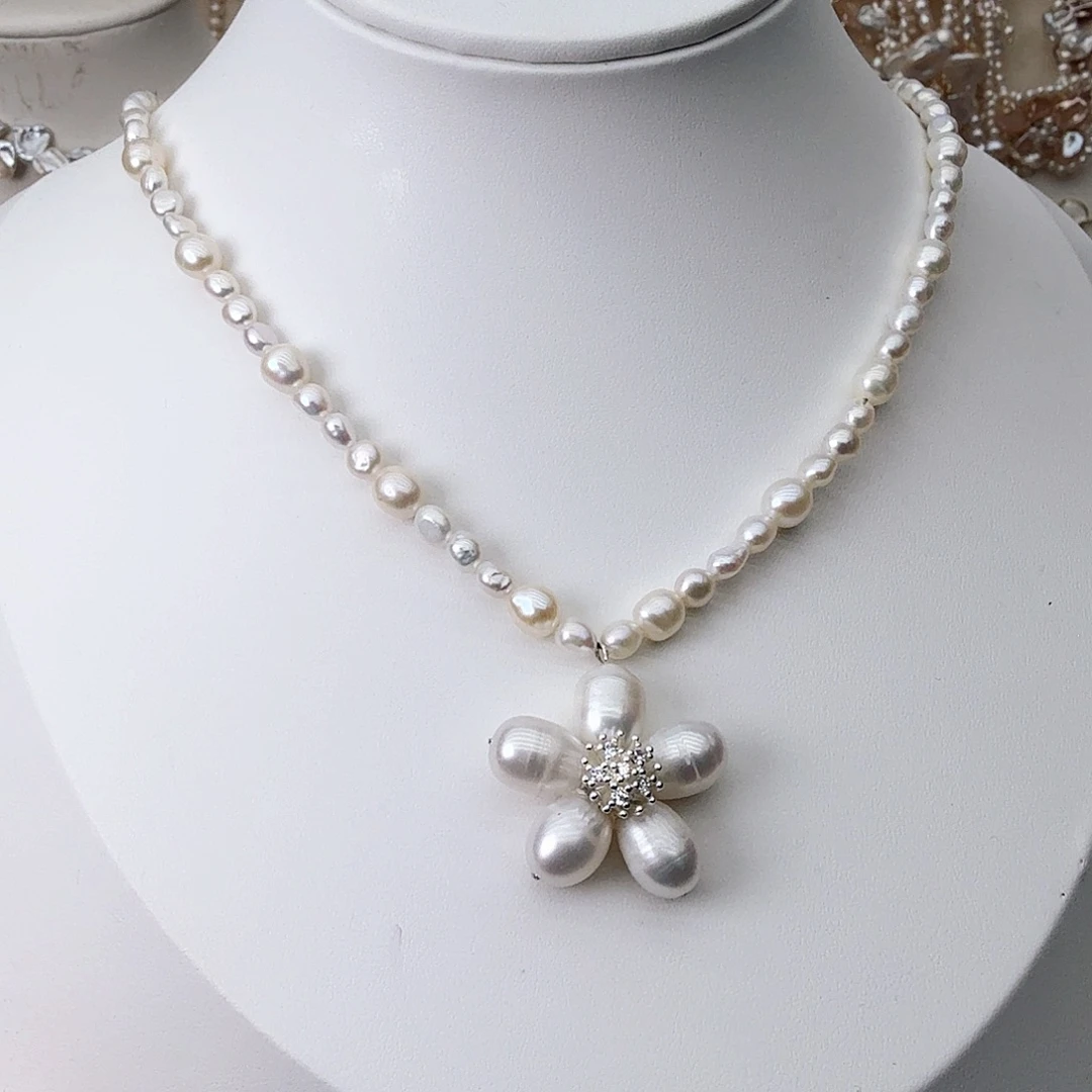 颈饰淡水珍珠未镶嵌