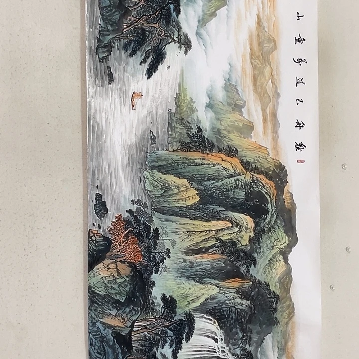 国画国画作品集的故事