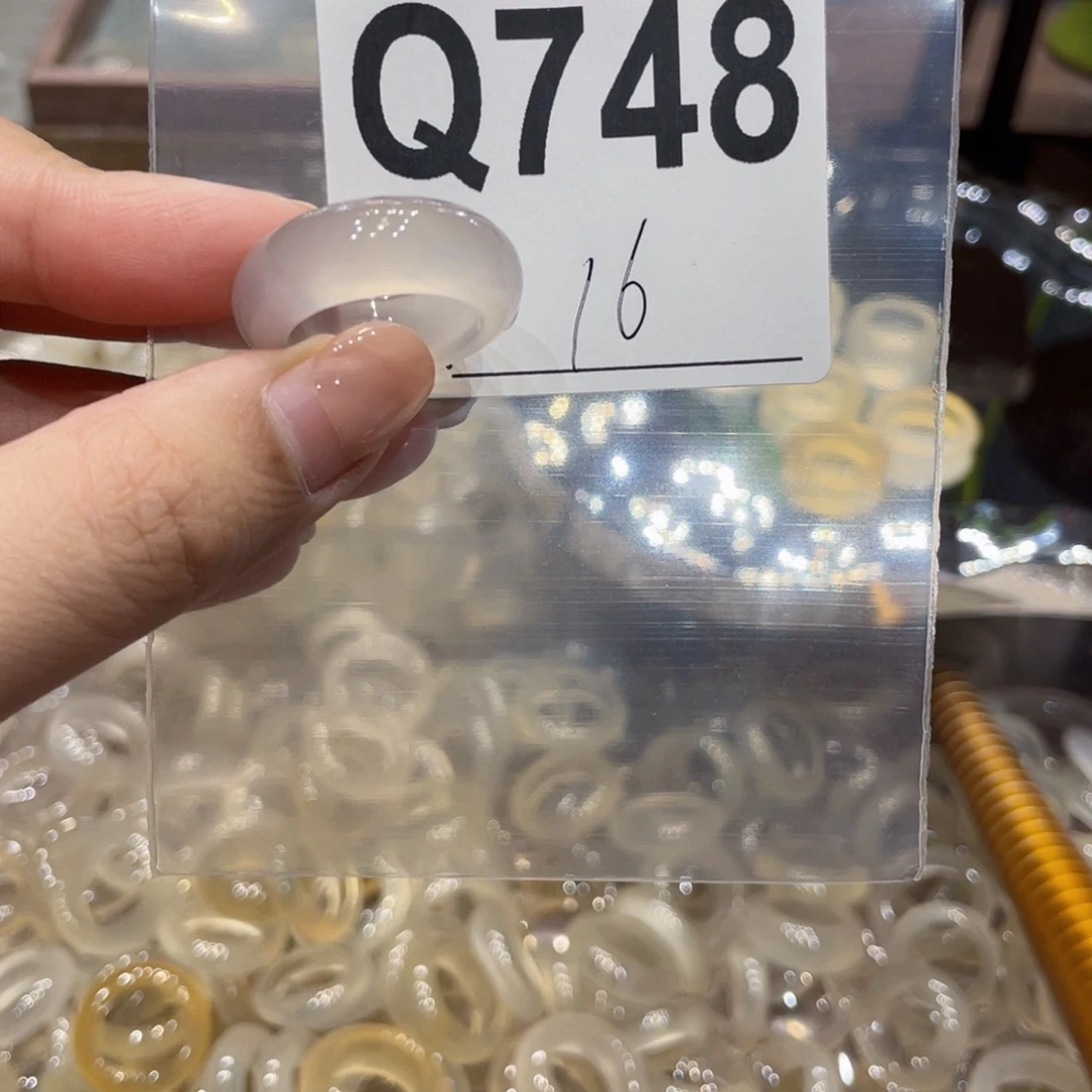 玛瑙/玉髓未镶嵌戒指748