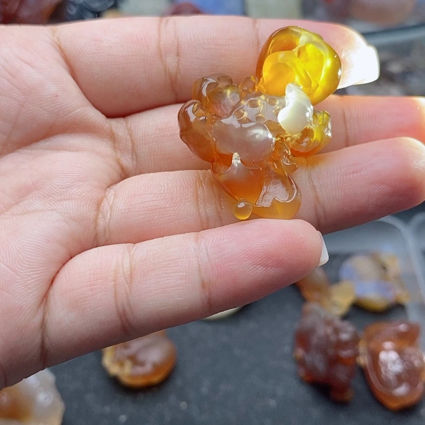 【闪购商品】未镶嵌吊坠定制玛瑙