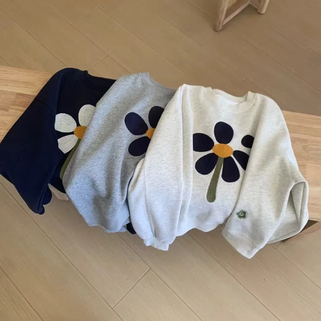 【YFONI】大雏菊春季花花卫衣