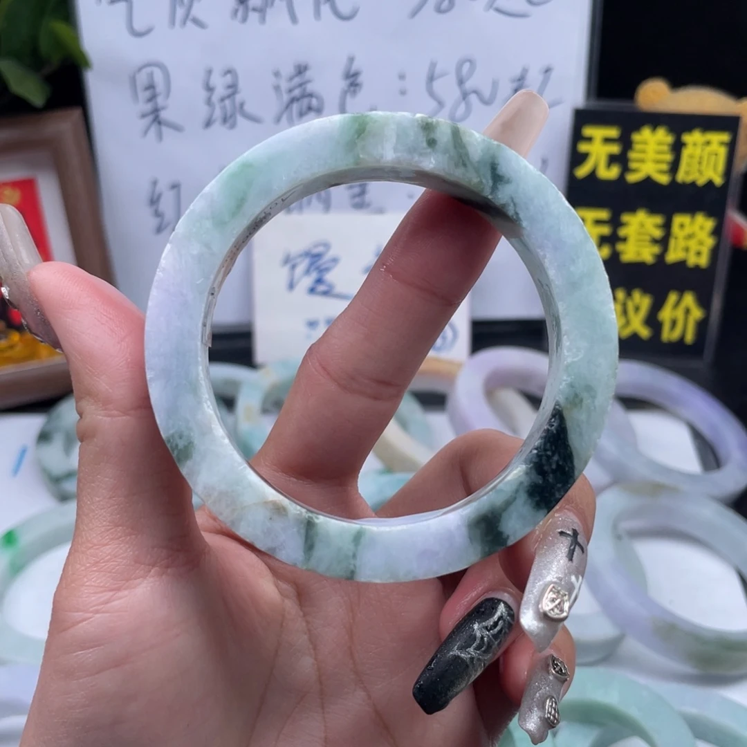 定制翡翠未镶嵌翡翠A货