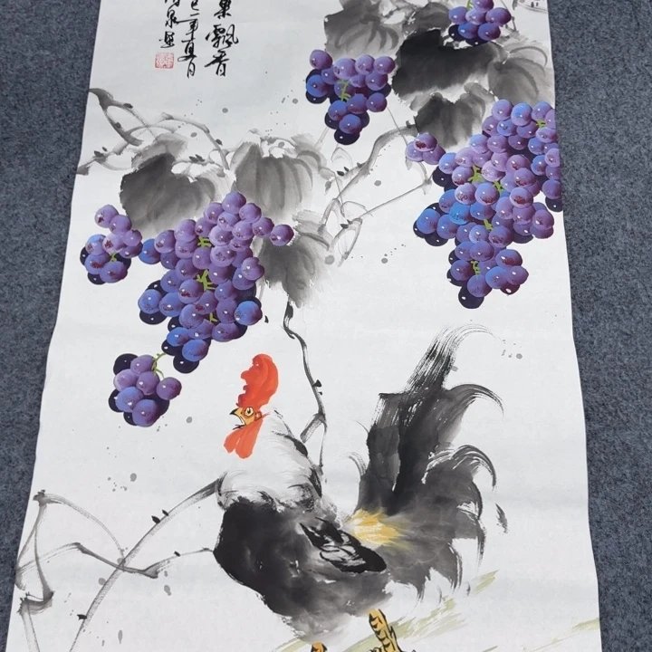 舵***手国画国家绘画作品欣赏