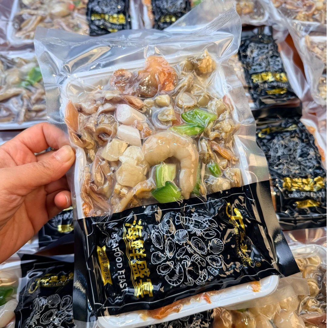 【海鲜盛宴全家福】多种渤海湾野生小海鲜 辣炒火锅多种吃法做法