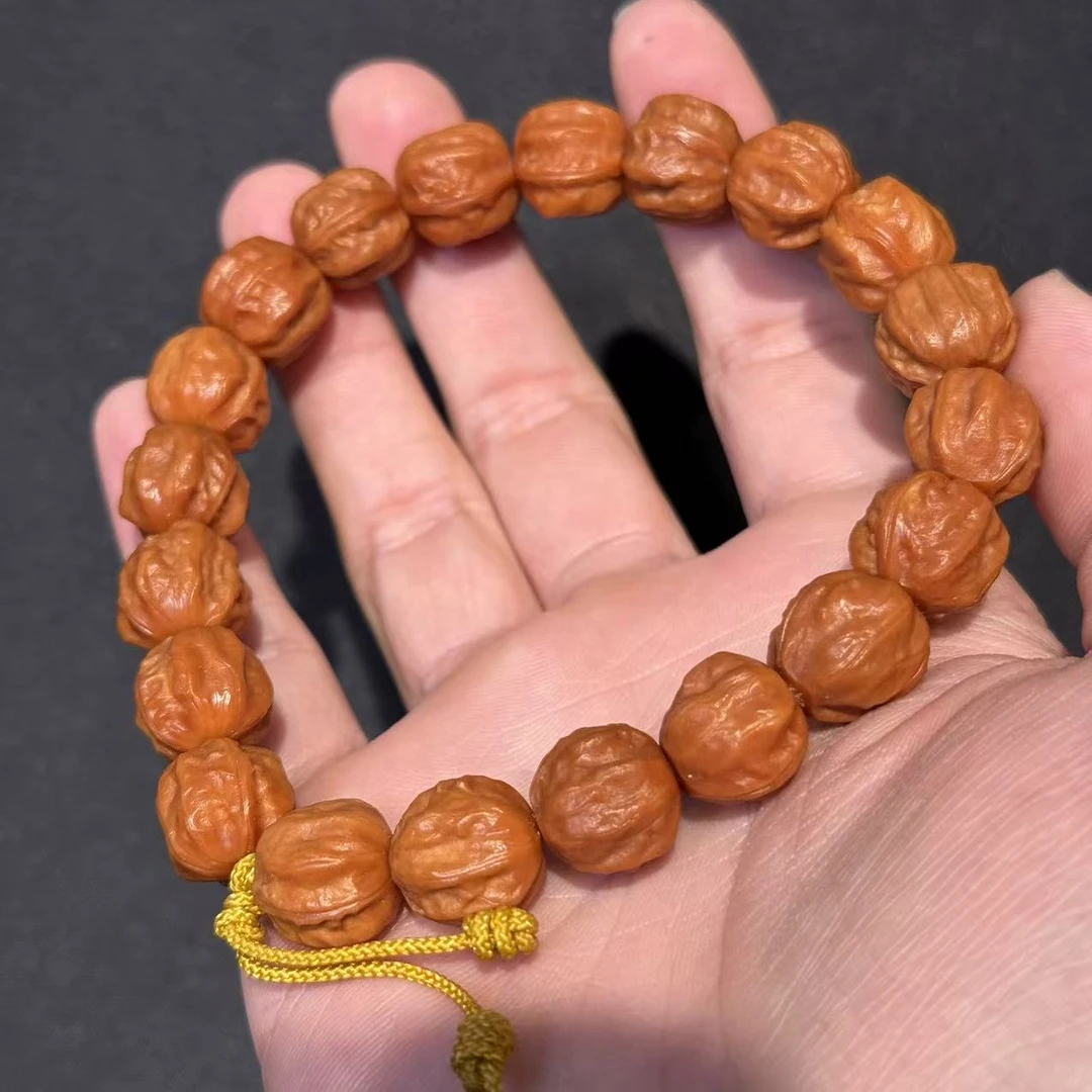 【刘云天专属】L146核桃小赤龙手串13-14mm