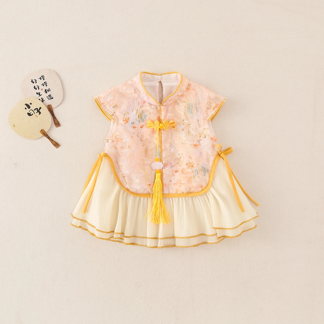 薄款夏装婴幼儿连衣裙童装夏季新款薄款洋气宝宝小女孩裙子新潮