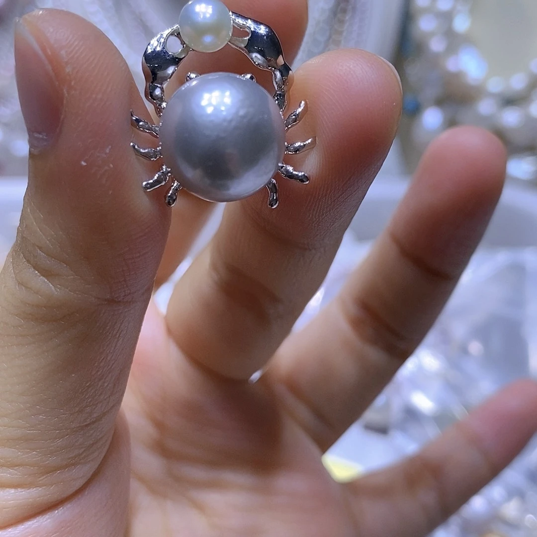 未镶嵌淡水珍珠吊坠或者耳钉