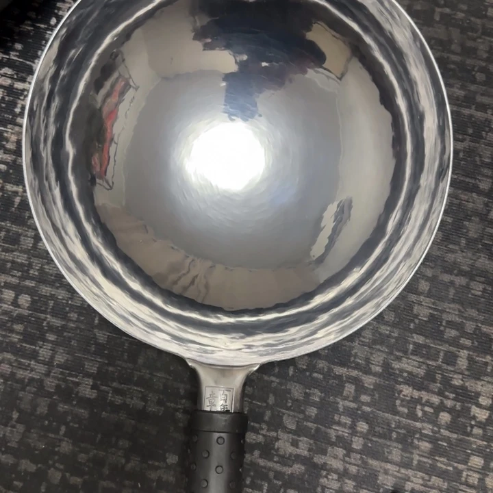 用***海熟铁手工锻打铁锅32