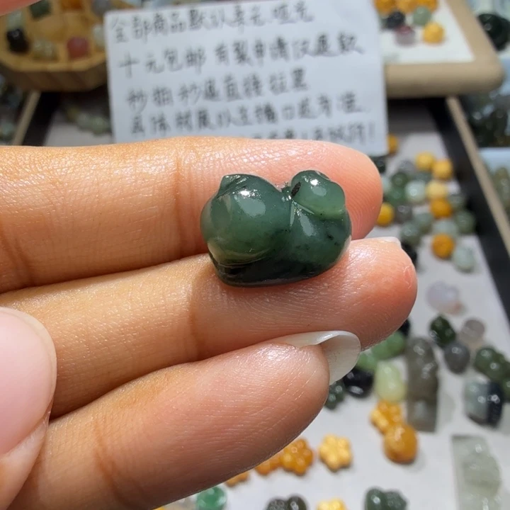 未镶嵌和田玉珠宝半成品