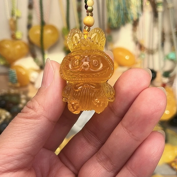 蜜蜡颈饰未镶嵌蜜蜡