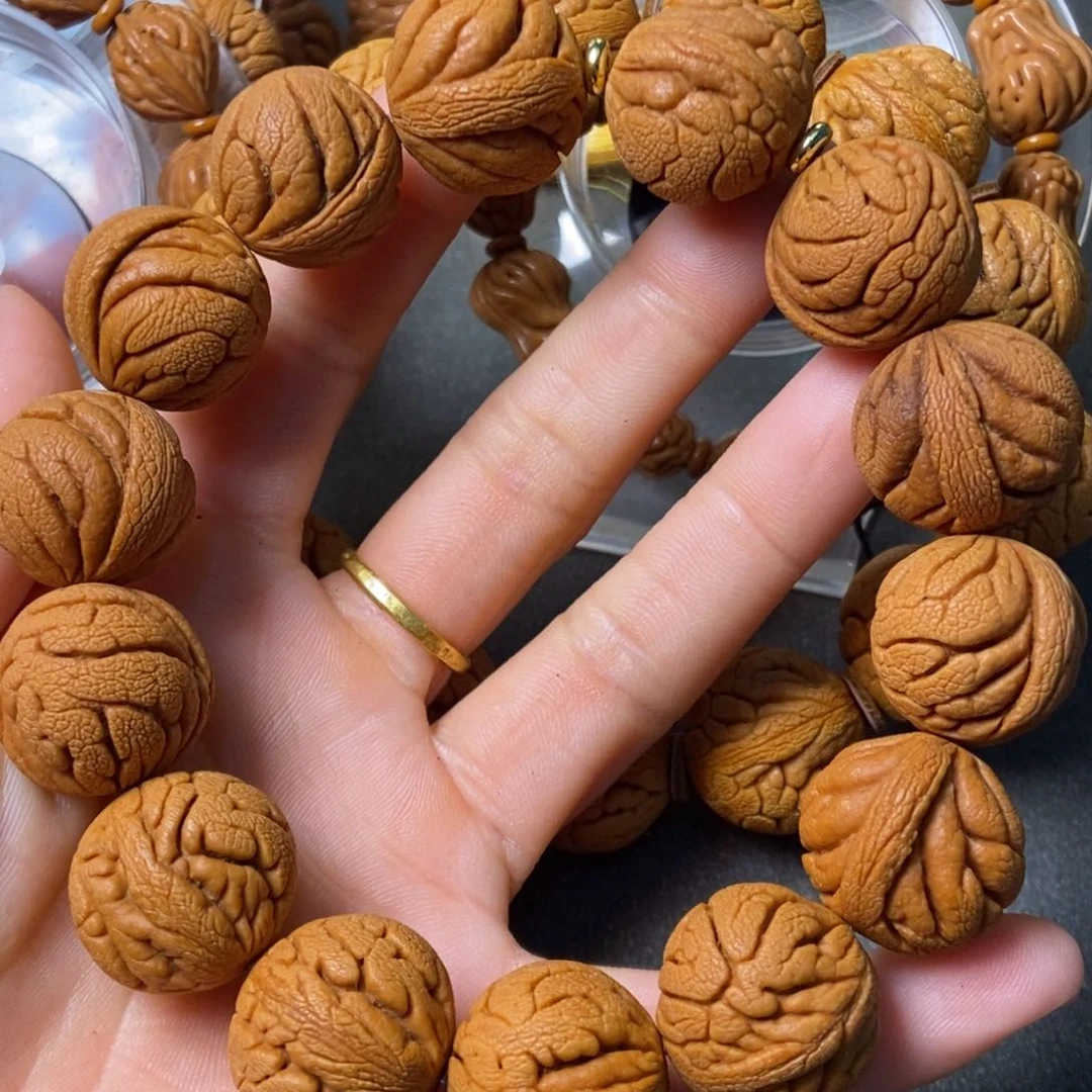 吊坠桃核陕西秦岭山桃核