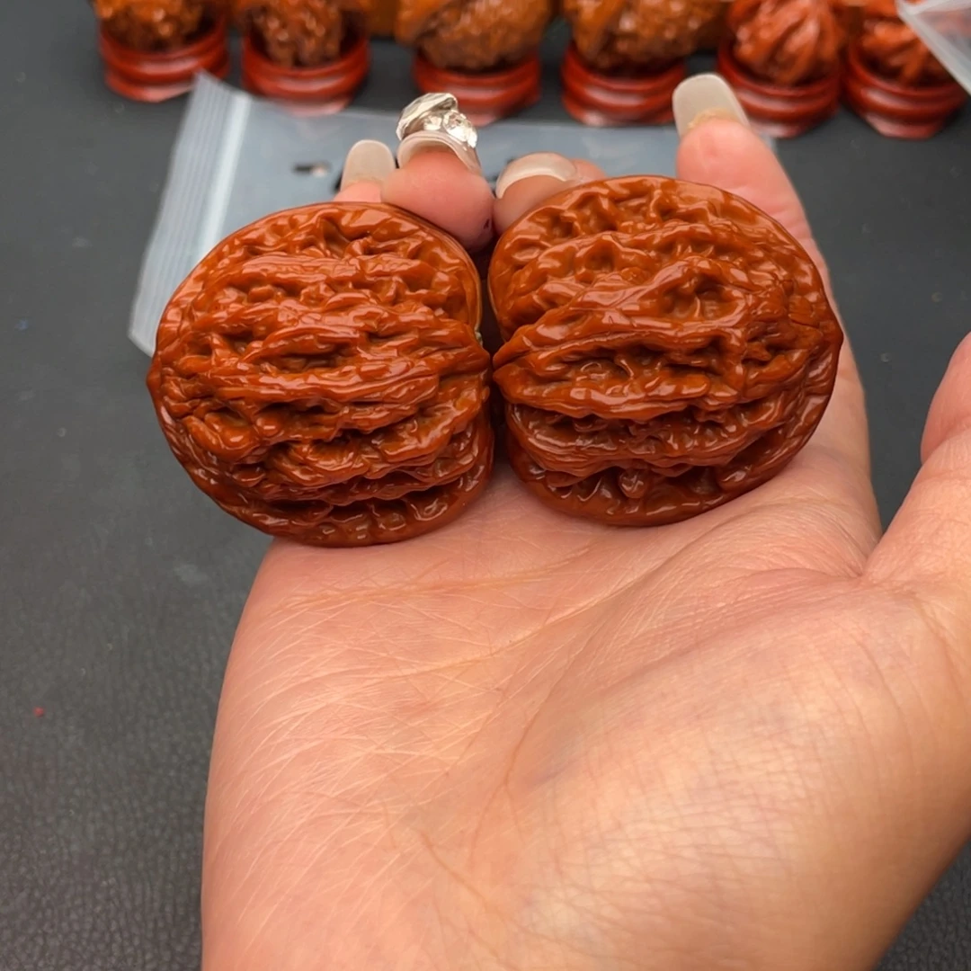 文玩核桃把件麦虎