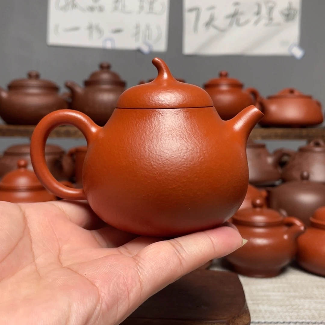 紫砂茶壶茄瓜180容量