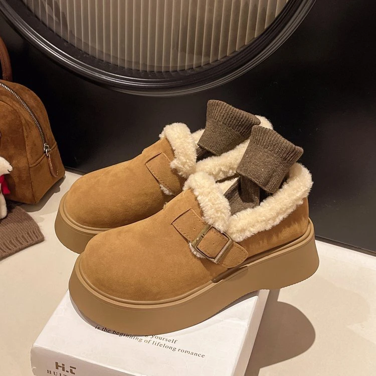 【品牌专属】新人浮力2024年加绒加厚雪地靴