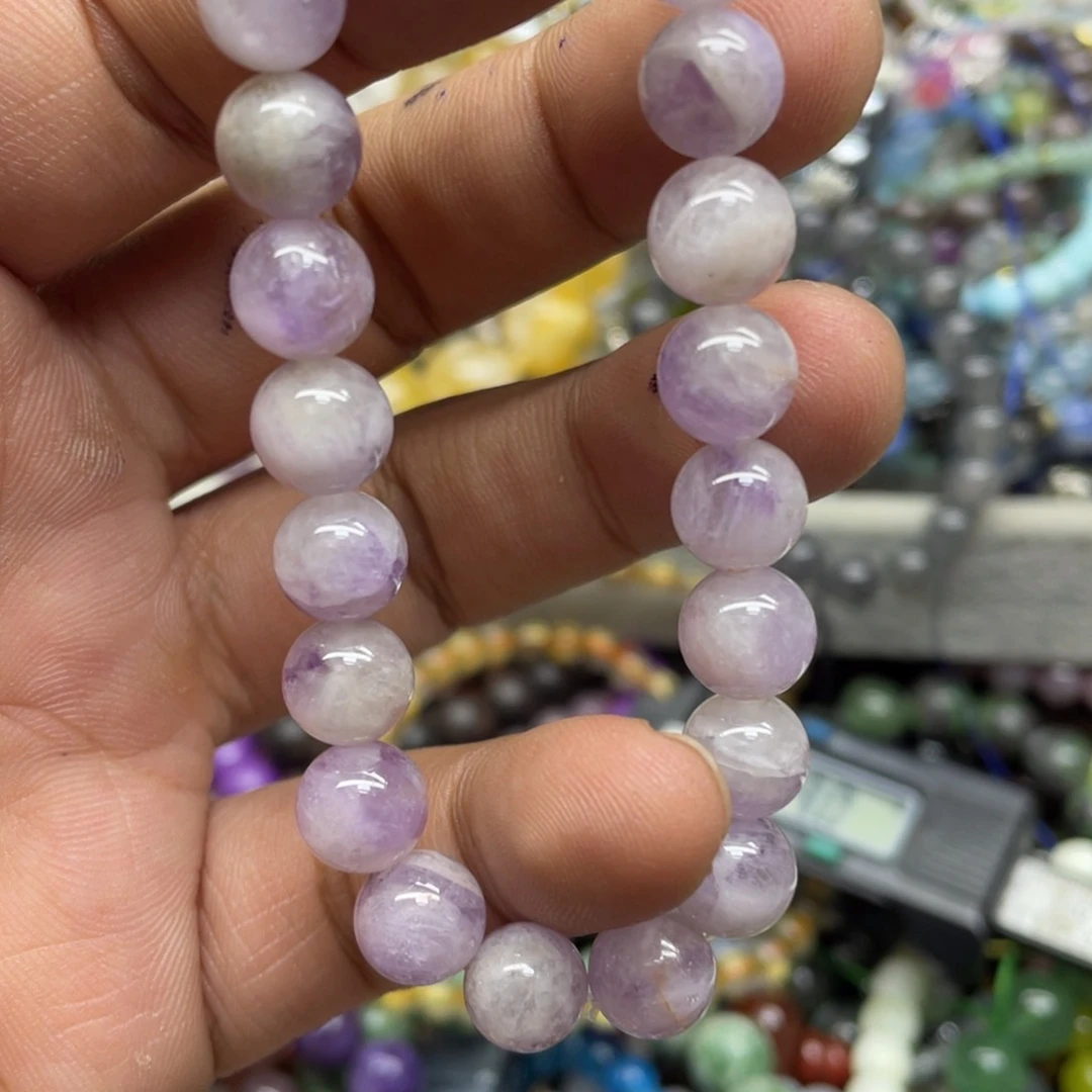银S800镀金镶嵌颈饰紫晶