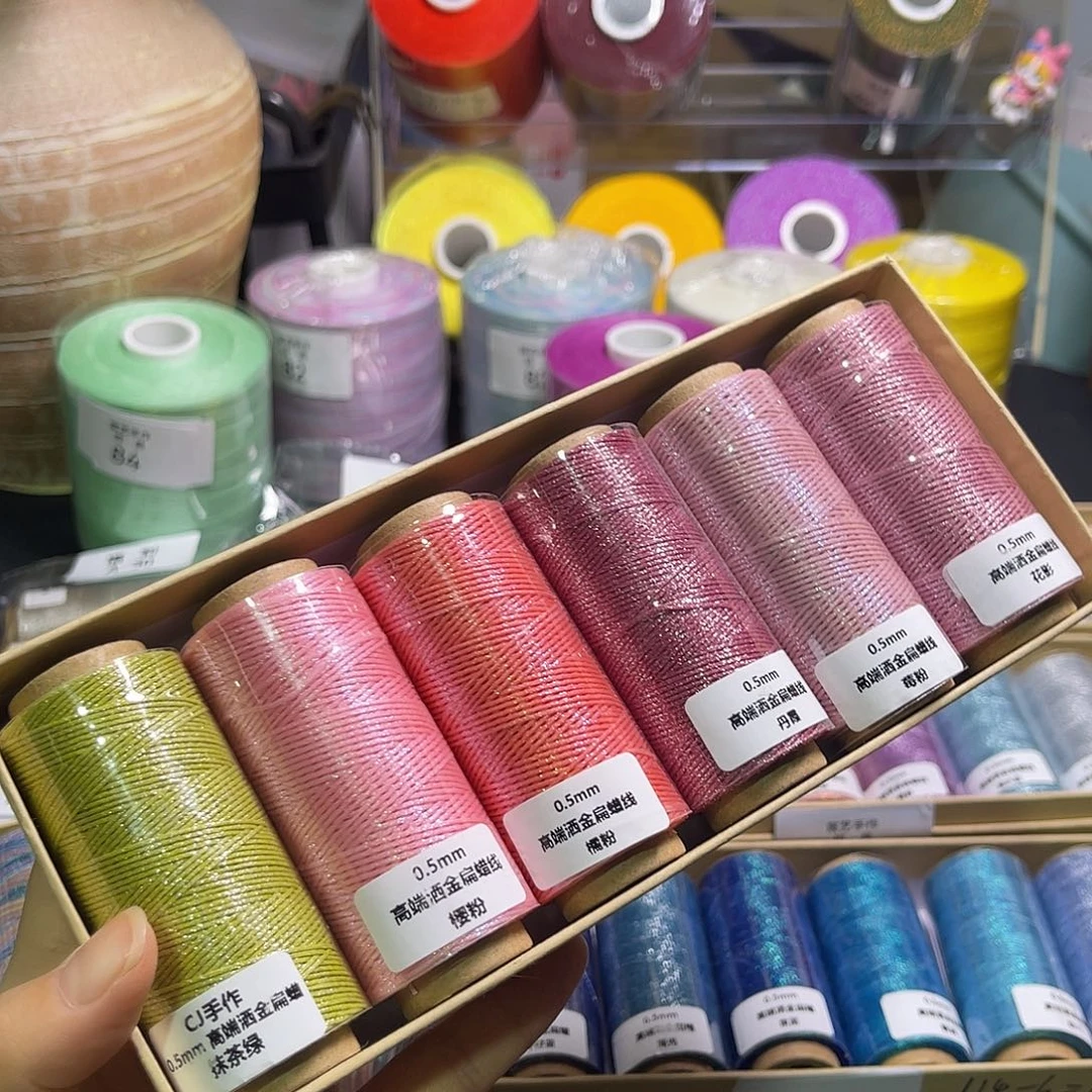 棉福利A05。0.5洒金扁蜡粉系