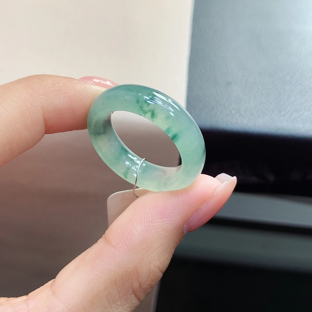 未镶嵌戒圈翡翠16.17号