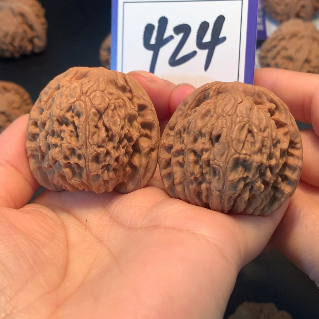 文玩核桃把件424南疆石4.2