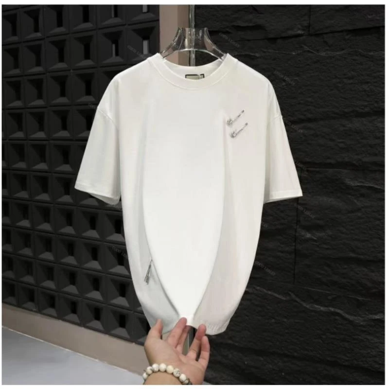 2025sjj新款潮牌短袖休闲春夏潮牌设计师款潮牌T恤#2444