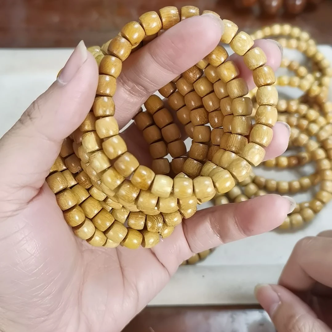 破布木（黄金檀）手串/手链9mm直切小微瑕介意不拍