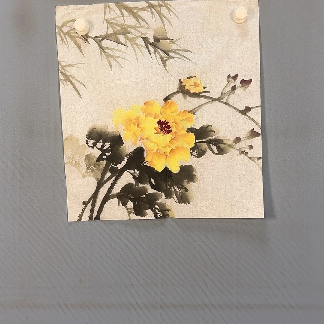 国画267 牡丹一如你初来乍