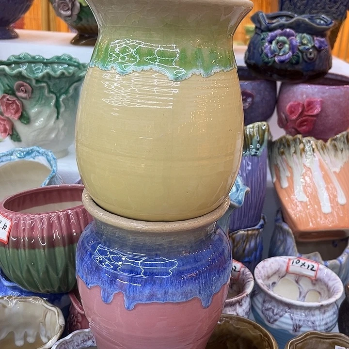 福利品。9.99包邮陶瓷花盆