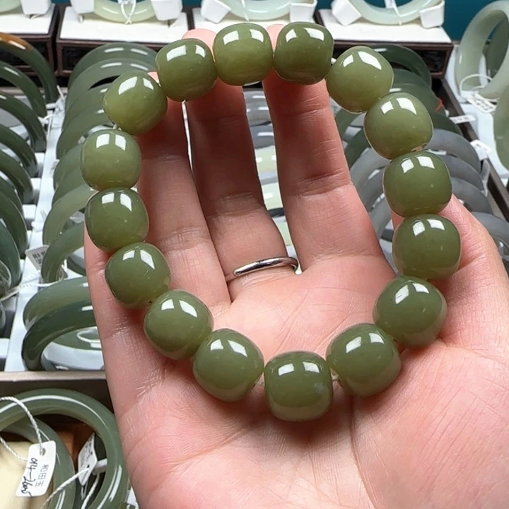 和田玉手链未镶嵌