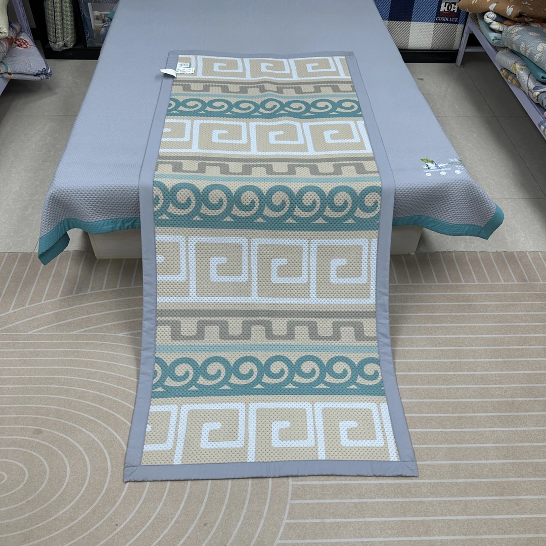 祥云90*220cm夏季冰丝凉席床盖沙发垫学生宿舍床垫防滑可机洗