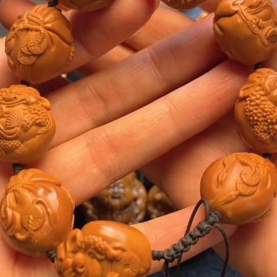 橄榄核手串/手链金蟾