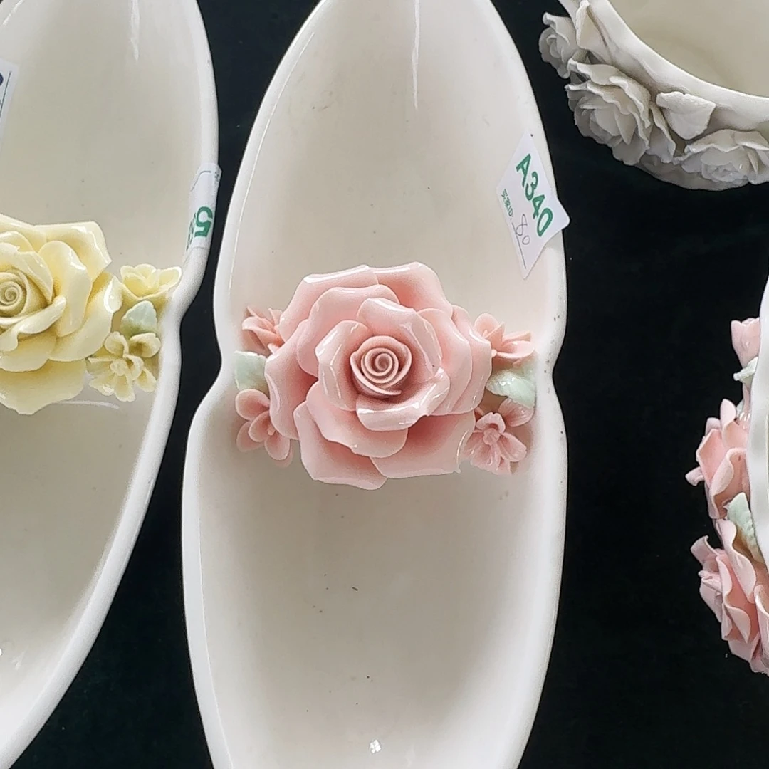 大玫瑰花分隔船盘