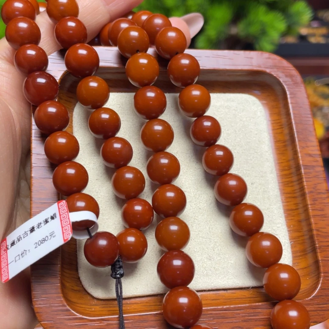 蜜蜡颈饰未镶嵌项链