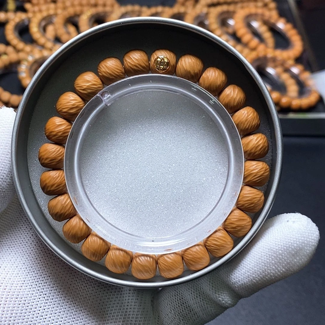 猴头核桃手串金标千刃云锦 10左右 全品 246号