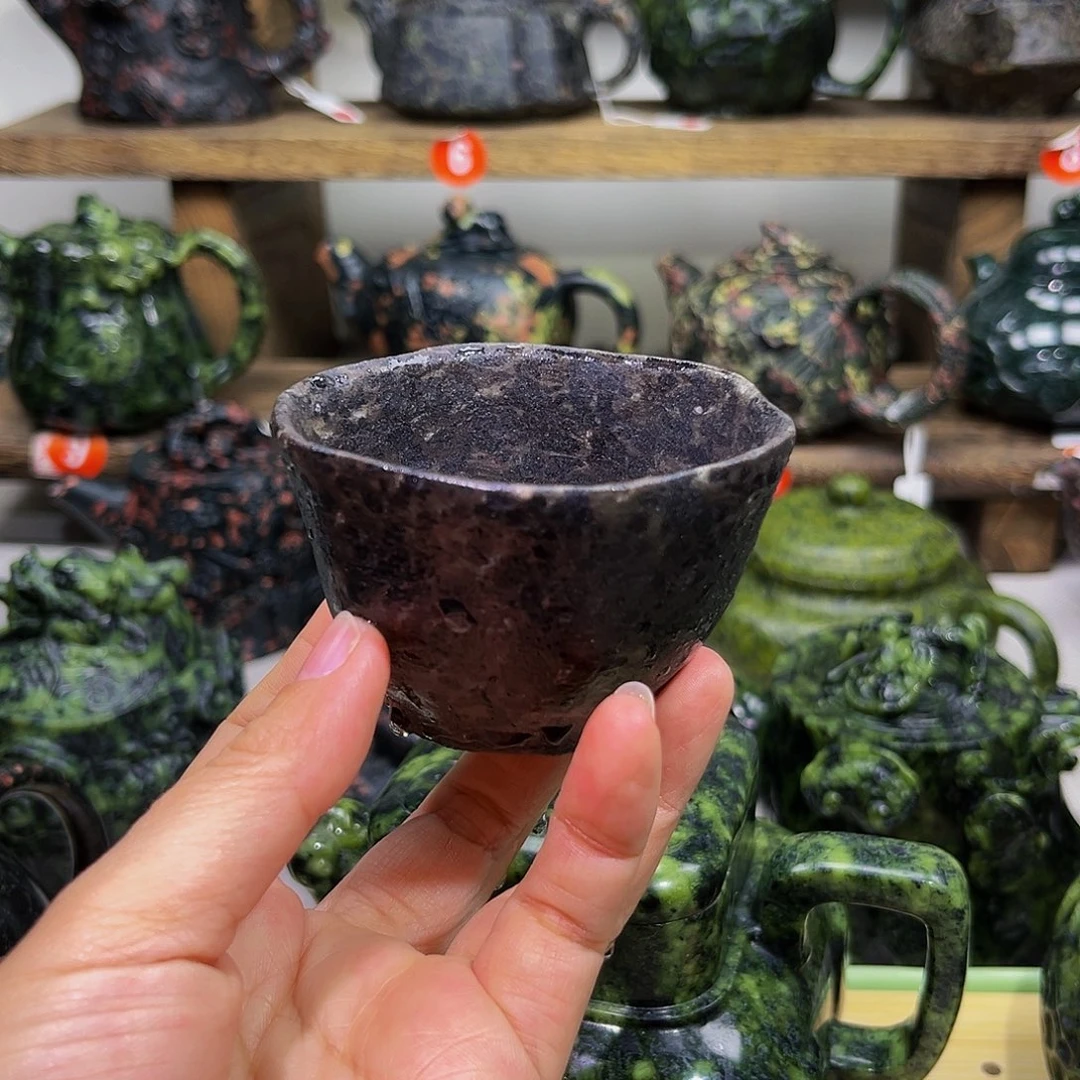 石材冰碛岩随形杯