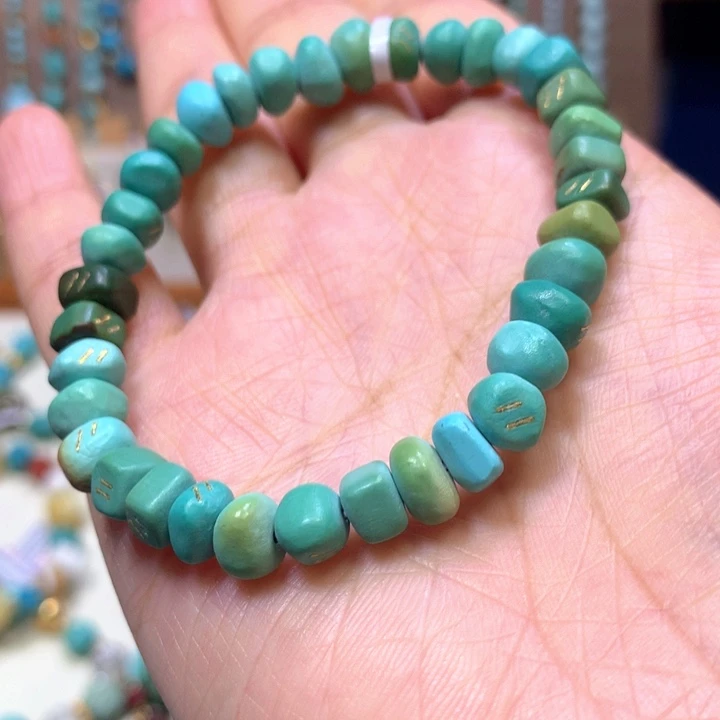 绿松石未镶嵌单圈